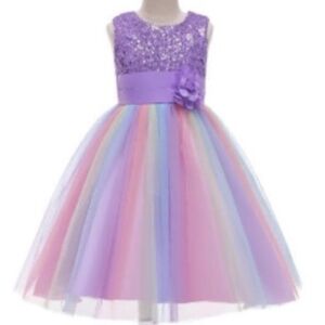 Sparkling Purple Dress